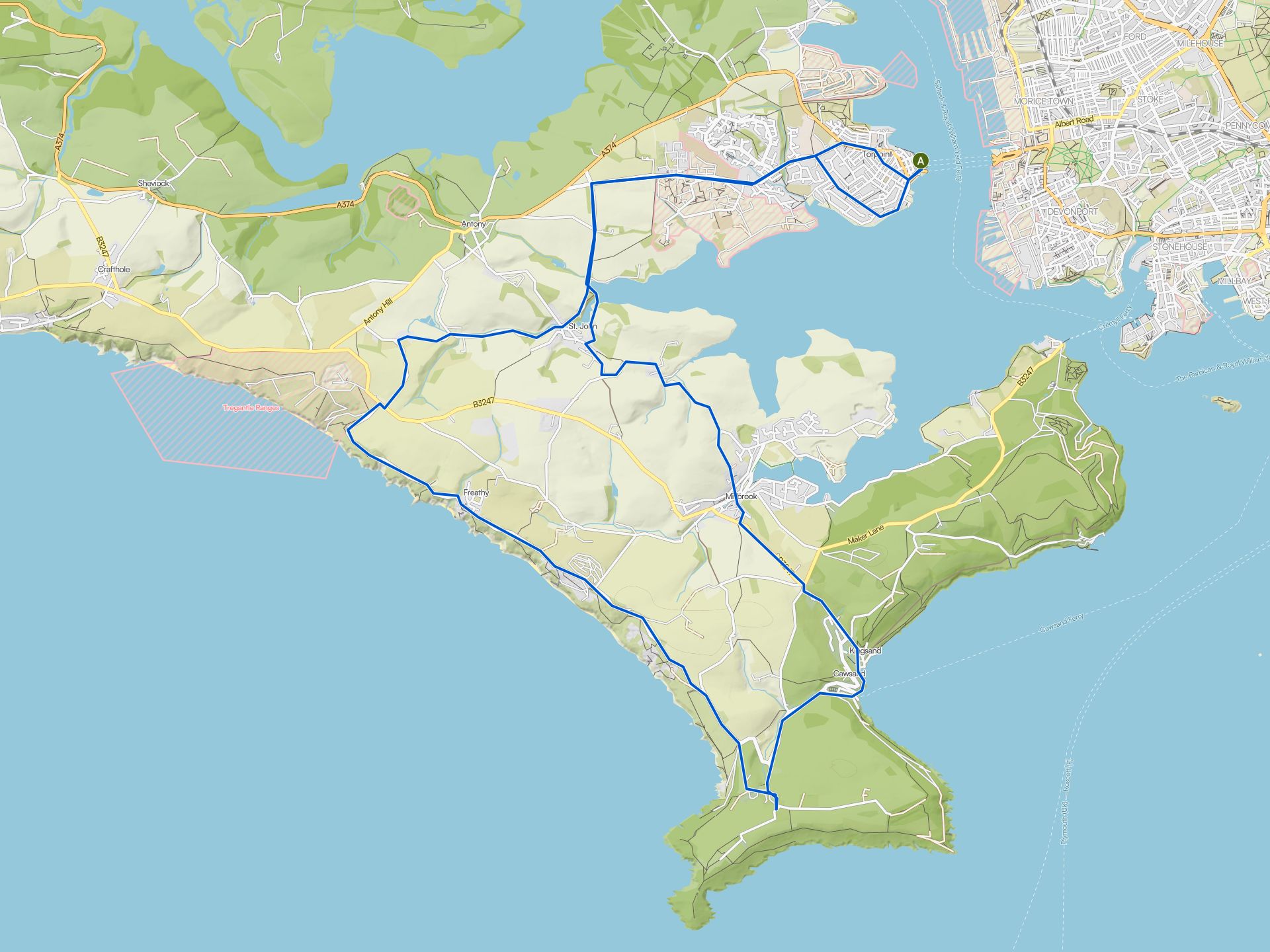 The best cycling routes in Cornwall | Komoot